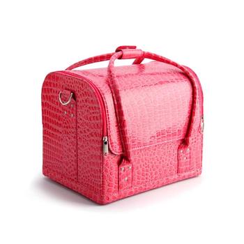 Wholesale PU Leather  Beauty Makeup Cosmetic Case of High Quality