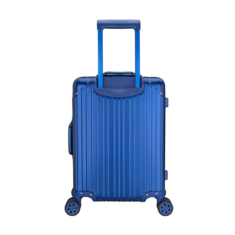 Classic luggage bag travelling aluminium suitcase