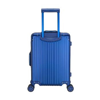 Classic luggage bag travelling aluminium suitcase