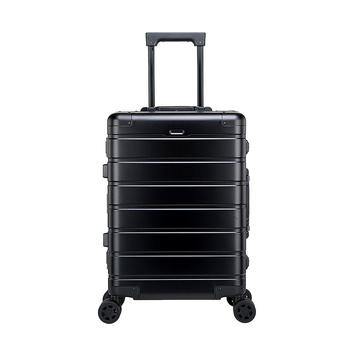 Fashion luggage box travelling aluminium alloy suitcase