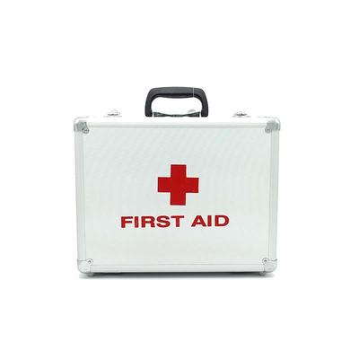 Home hospital emergency aluminum car first aid kit box